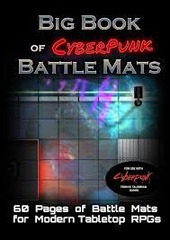 Cyberpunk RED: Big Book of Cyberpunk Battle Mats